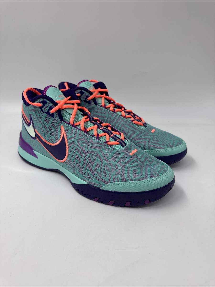 Nike Zoom LeBron NXXT Gen Hyper Turquoise Purple HF0712-300 Men's