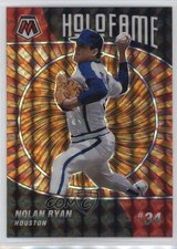 2022 Panini Mosaic Holofame Fluorescent Orange Prizm /99 Nolan Ryan HOF 1rl6