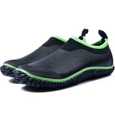 Fashion Men's Waterproof Rubber Rain Boots Garden Shoes Flats Non-slip Workwear