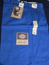 Dickies Men's 13" Loose Fit Multi-Pocket Work Shorts - Royal Blue, Size 42