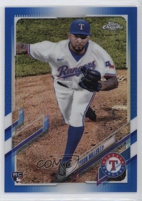 2021 Topps Chrome Update Target Blue Refractor /199 Tyson Miller Rookie RC pu3
