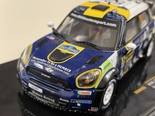 MINI JOHN COOPER WORKS MODEL RALLY CAR 1:43 SCALE 2012 IXO SANDELL SWEDEN 493 K8