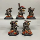 PAINTED HAVOC SQUAD IRON WARRIORS WARHAMMER 40K CHAOS SPACE MARINES HERETIC