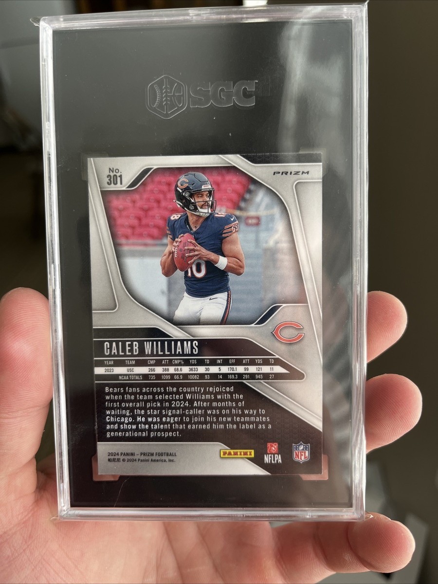 2024 Panini Prizm - Rookies Caleb Williams #301 Silver Prizm (RC