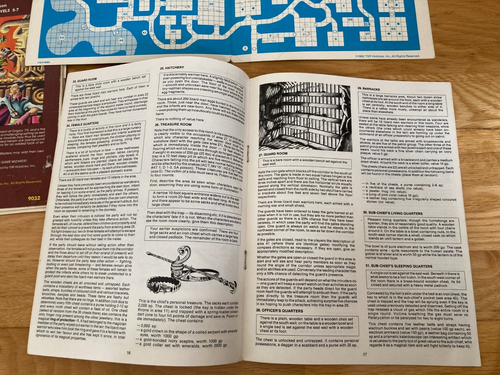 Tamoachan, Slave Lords, & Dunwater Module Lot AD&D Dungeons & Dragons 1E TSR - Picture 11 of 21