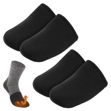 2 Pairs Ice Bath Toe Warmers, Cold Plunge Toe Covers, Soft Reusable Neoprene ...