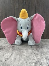 Disney Dumbo Kohl's Cares Plush Elephant Small Gray Pink Ears Stuffed Animal