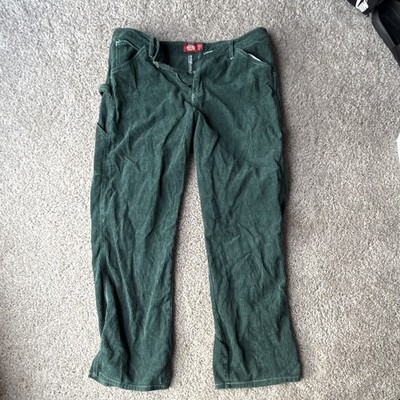 Dickies Workwear Green Corduroy Pants 13/31
