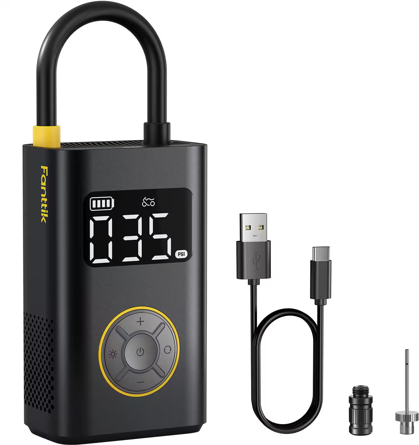 Портативный шиномонтажный насос и воздушный компрессор Fanttik - X9 Pro для автомобилей, мотоциклов,...