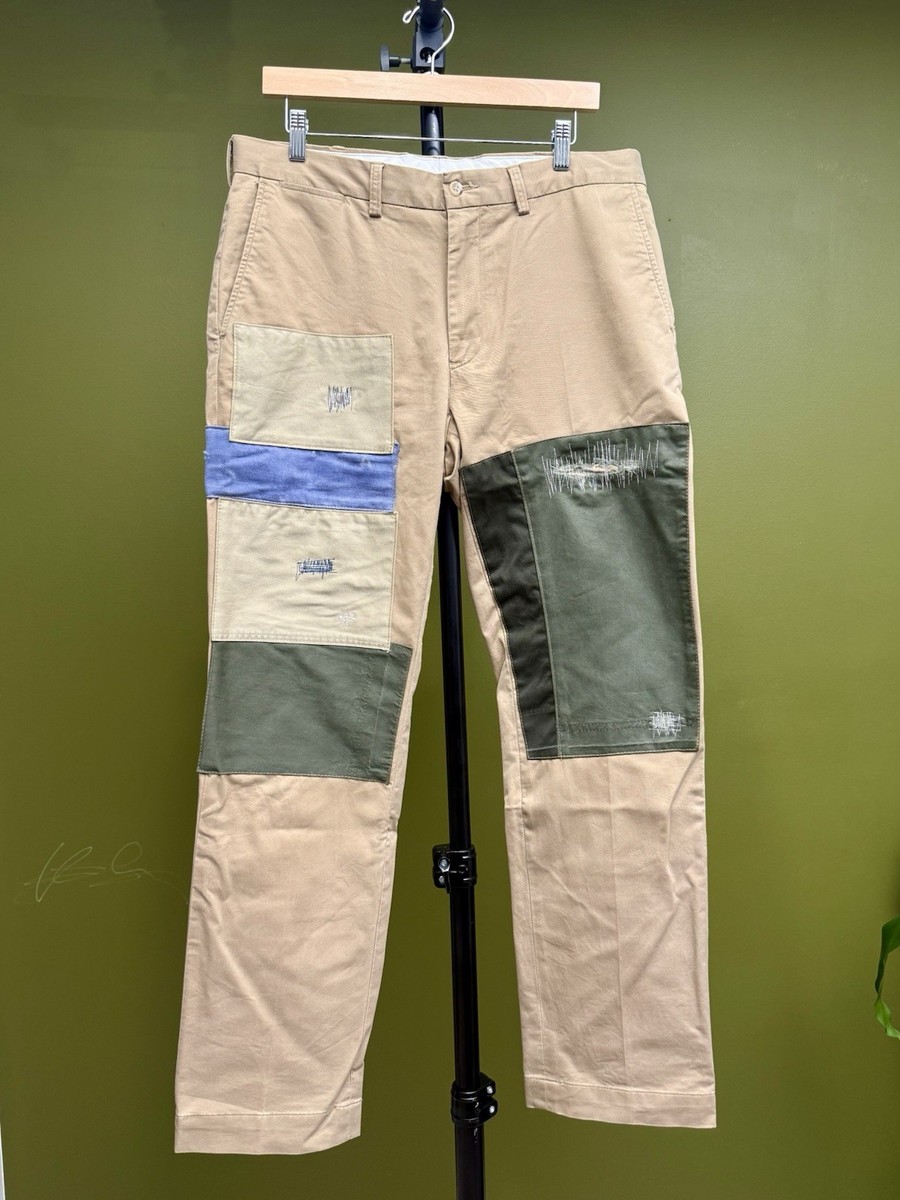 Polo RL Ralph Lauren Engineer Patchwork Chino Pants 34x32 Men's 1 Polo RL Ralph Lauren Engineer Patchwork Chino Pants 34x32 Men's 1