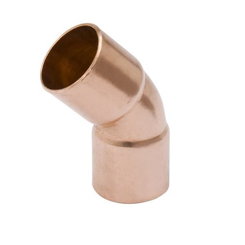 Copper W03030 3/4" Copper Elbow 45 Degree Fitting