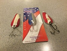 2 Eppinger Dardevle Imp spoon 2/5oz.-14gr