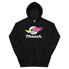 Thrush Racing Graphic Black Unisex Hoodie