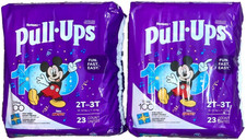 Huggies Pull Ups Boys Training Pants Size 2T-3T, 16-34 Lbs 23 Ct- 2Pack 46 Count