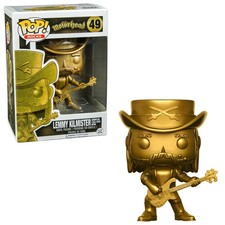 Lemmy Kilmister (Gold ) #49 – Motorhead Funko Pop! Rocks