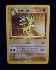 Sandslash [1st Edition] #41 Prices | Pokemon Fossil | Pokemon Cards