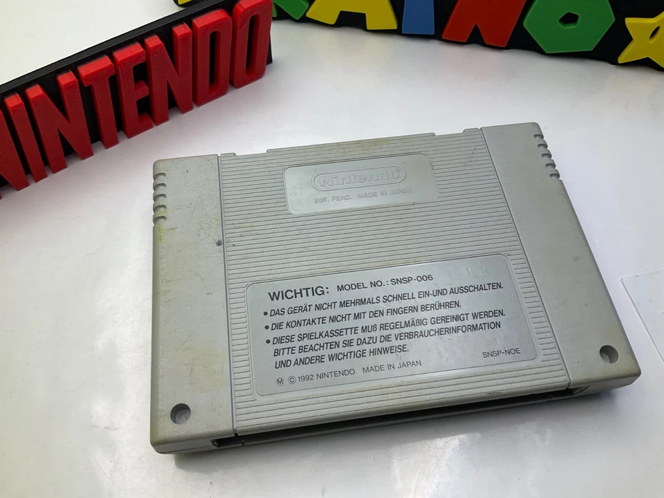 SNES - Super Nintendo Spiel - AXELAY - Modul - PAL - Bild 3 von 4