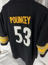 Nike Maurkice Pouncey #53 Pittsburgh Steelers NFL Black Jersey XXL