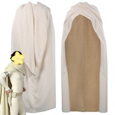 Star Padme Amidala White Cloak Cosplay Costume Halloween Carnival Party Suit