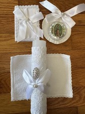 5pcs First Communion Candle Sets Boy/Girl vel...