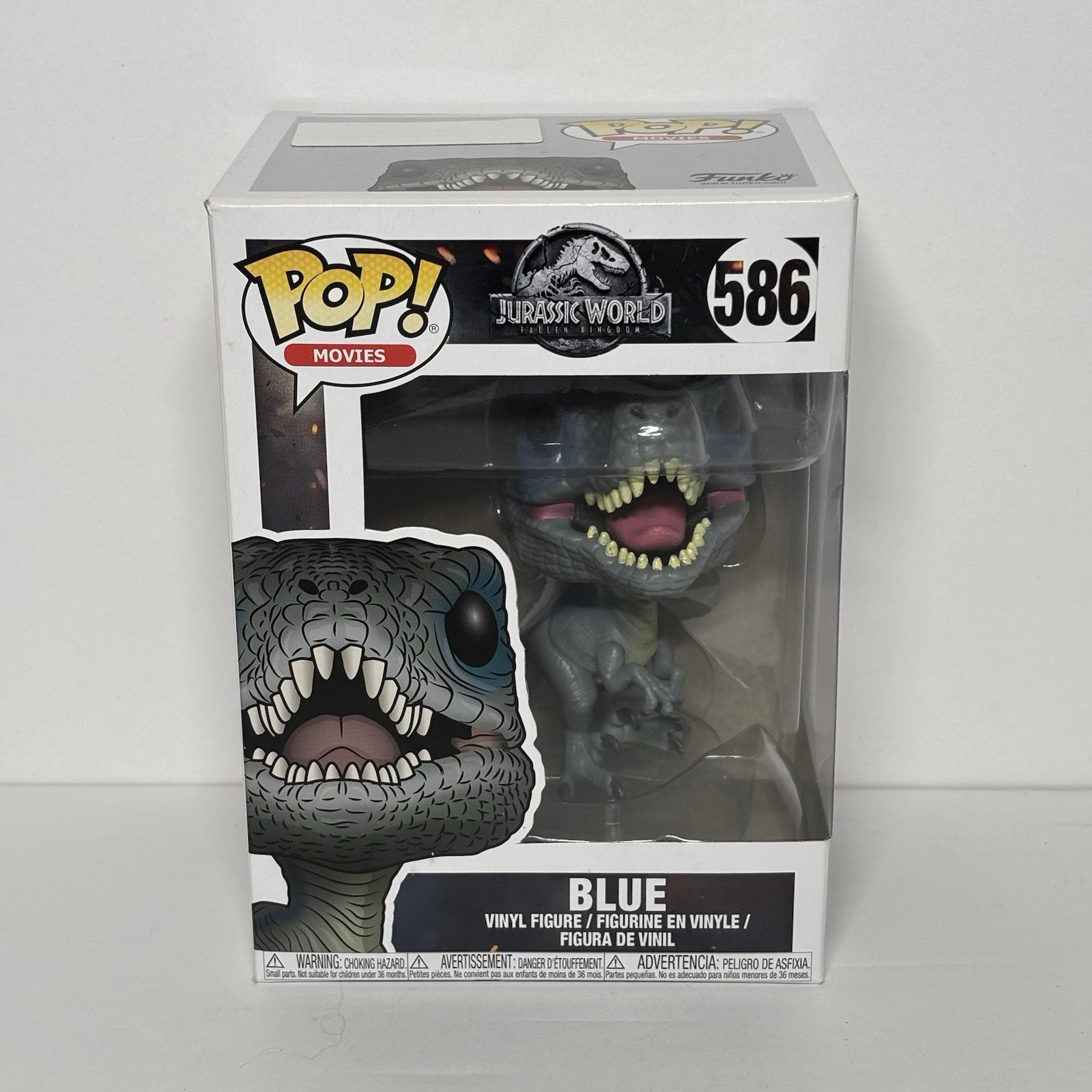 Funko POP! Movies: Jurassic World Fallen Kingdom BLUE Figure