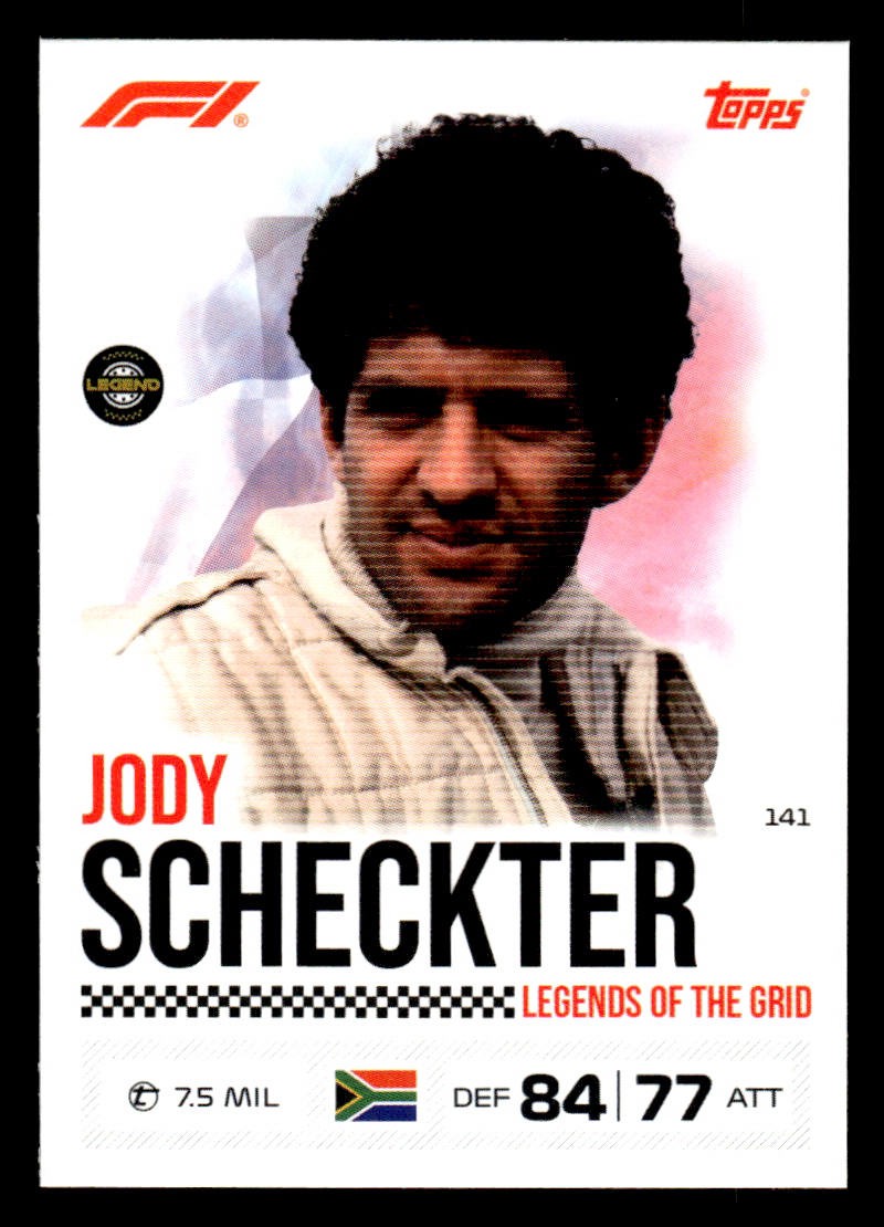 2026 Topps Turbo Attax F1 #141 Jody Scheckter Card