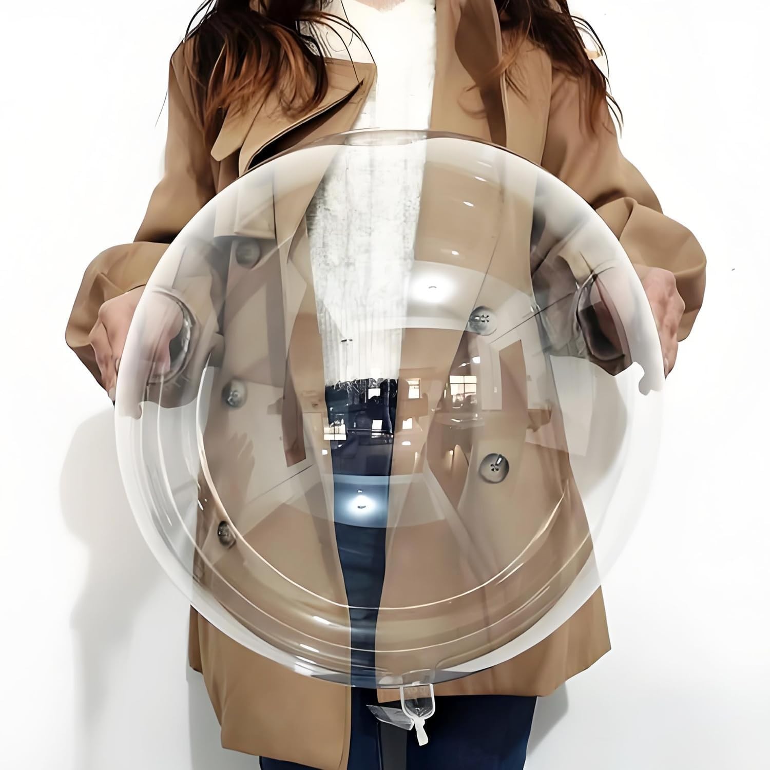 Bobo Balloons 25 Pack 24 Inch Transparent Helium Bubble Balloons for Parties