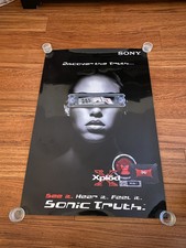 Sony XPLOD Sound System Car Audio Promotional Store Poster Very Rare