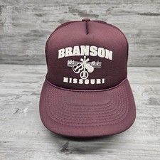 Vintage Branson, MO Mesh Snapback Trucker Hat