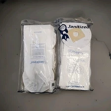 Set of 2 Janitized JAN-PTLV-2 (10) Vacuum Bags 20 Total 100291 9VBPPB06