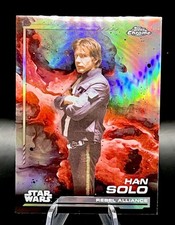 2024 Topps Chrome Star Wars Refractor Han Solo 102