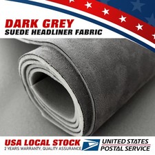 80 X 60 Grey Suede Headliner Fabric Foam Back For Dodge Ram 150025003500