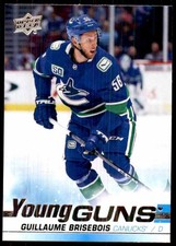 2019-20 Upper Deck Guillaume Brisebois Yg RC RC #495
