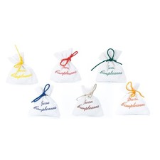 12 PZ Sacchetto portaconfetti BUON COMPLEANNO 11x8 cm BOMBONIERA 11J5