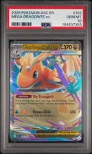 2026 PSA 10 Pokemon Eroi Ascesi Mega Dragonite ex 152/217 Carta Gemma
