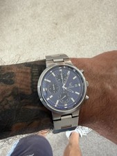 Vintage 1989 Citizen xC 0560-H16889 Chronograph – Blue Sunburst Dial 37mm