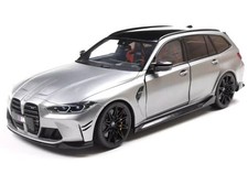 Solido 1/18 Bmw M3 G81 Touring Performance Parts 2024 Matte Silver S1813702