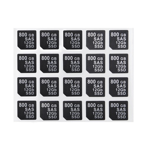 200PCS DXD9H X7K8W Plateau Caddy Adhésif Autocollants Étiquettes POUR DELL G14 Stickers Disque Dur - Photo 99/170