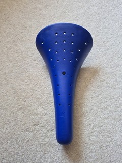 Raleigh Mag Burner Saddle Seat Blue 1980s Old School BMX