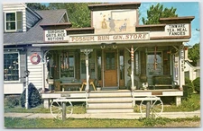 Vintage Possum Run General Store Postcard Ashland Ohio 1875 Era