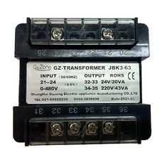 NEW FOR Air compressor control transformer JBK3-63/24  0-480V ,Output 220V 24V