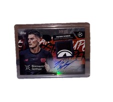Topps Patrik Schick Autographed Relic Card UEFA Champions League 2025 /125 