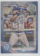2018 Topps Gypsy Queen Indigo 28/250 Melky Cabrera #126 d4e