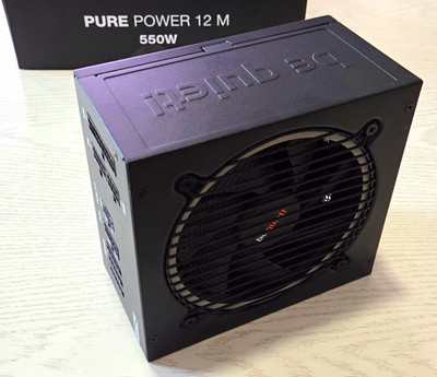 be quiet! Pure Power 12 M 550W   ATX 3.0 / PCIe 5.0   Vollmodular, OVP