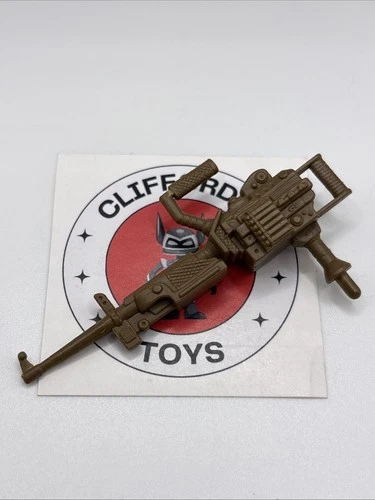 Vintage G.I. Joe Stalker (V2) 1989 Machine Gun Part Accessory Hasbro ARAH