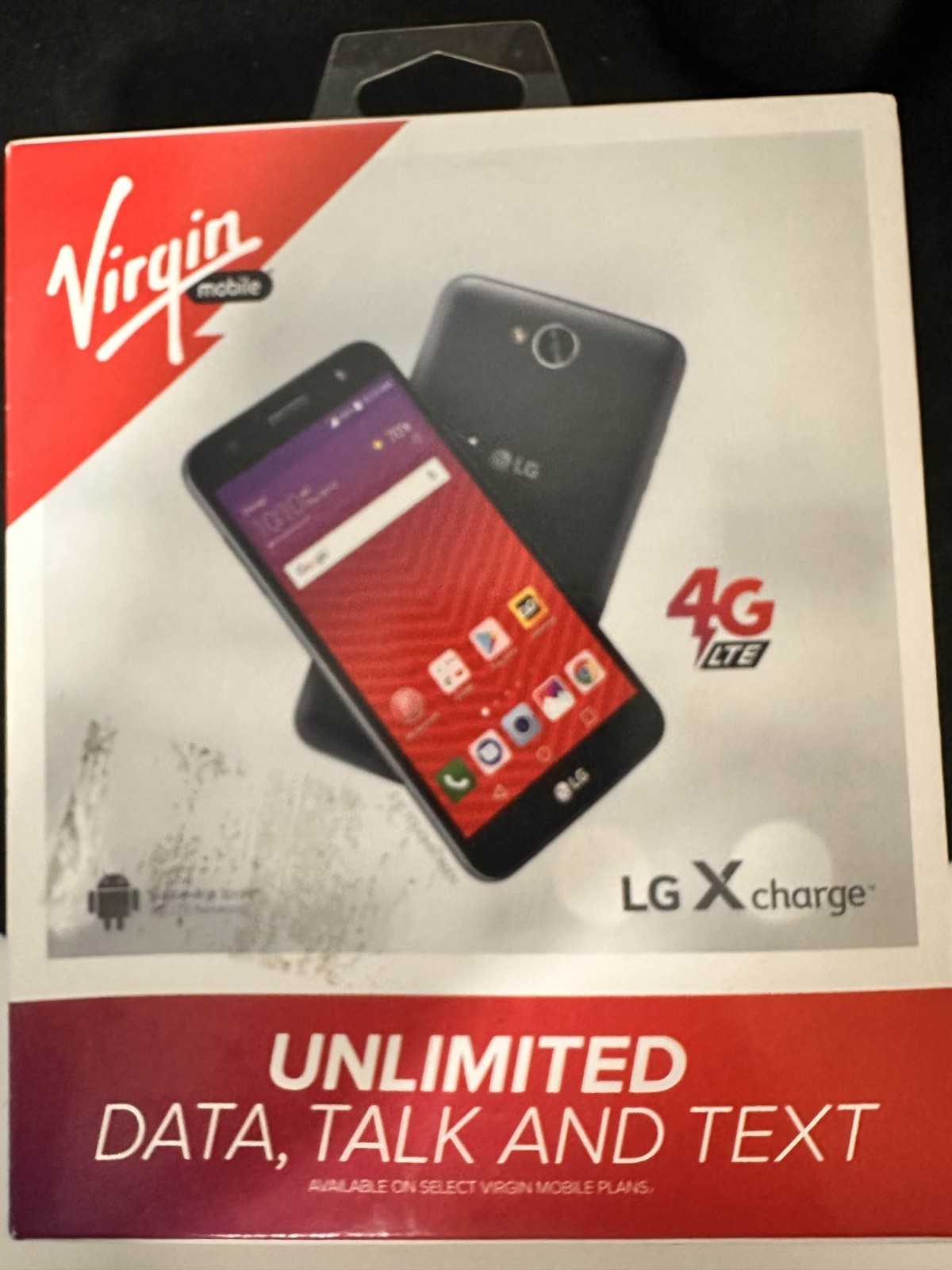 LG X Charge 16GB Virgin Mobile 4G LTE 5.5" Smartphone NEW SE