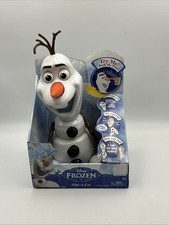 Frozen Olaf-A-Lot 13" Talking Snowman Figure Doll Toy Disney Just Play  NEW 