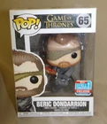 Funko Pop Game Of Thrones Beric Dondarrion #65 NYCC 2018 Exclusive