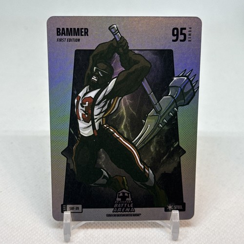 Bo Jackson Battle Arena Bammer Silver Steel Battlefoil Bam Adebayo SBF-39