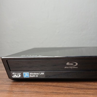 SONY BDP-S5200 Blu-ray 3D DVD Player Tested Works No Remote *Read